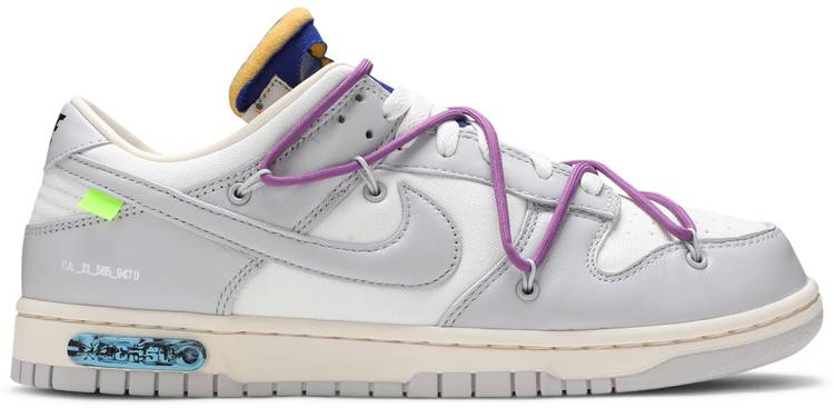 Off-White x Dunk Low  Lot 48 of 50  DM1602-107 - Sneaker Replica Workshop