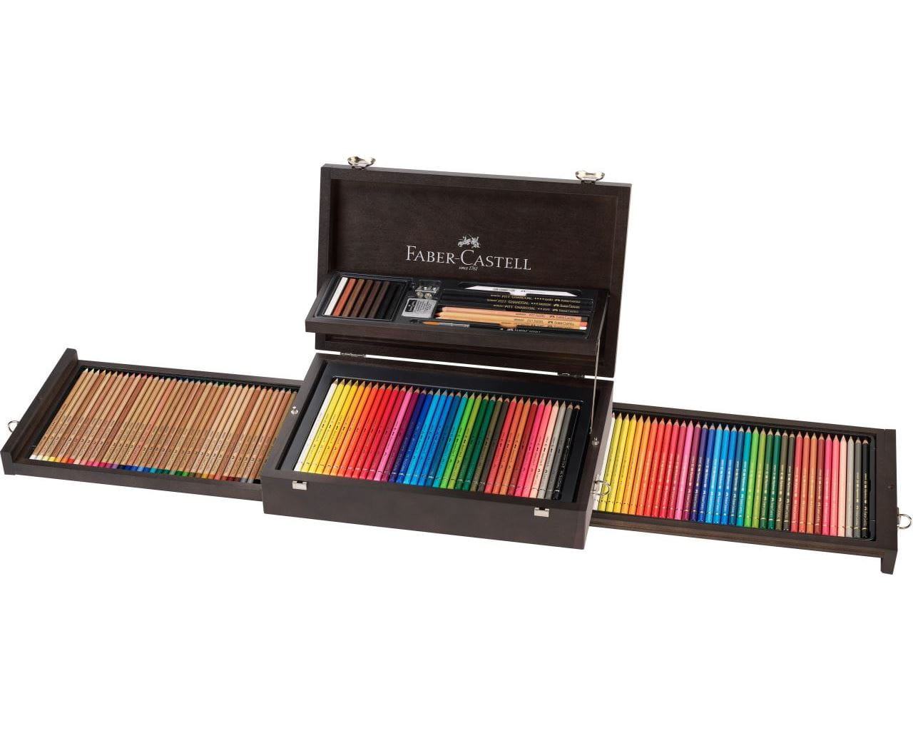 Art & Graphic Collection  wooden case  125 pieces