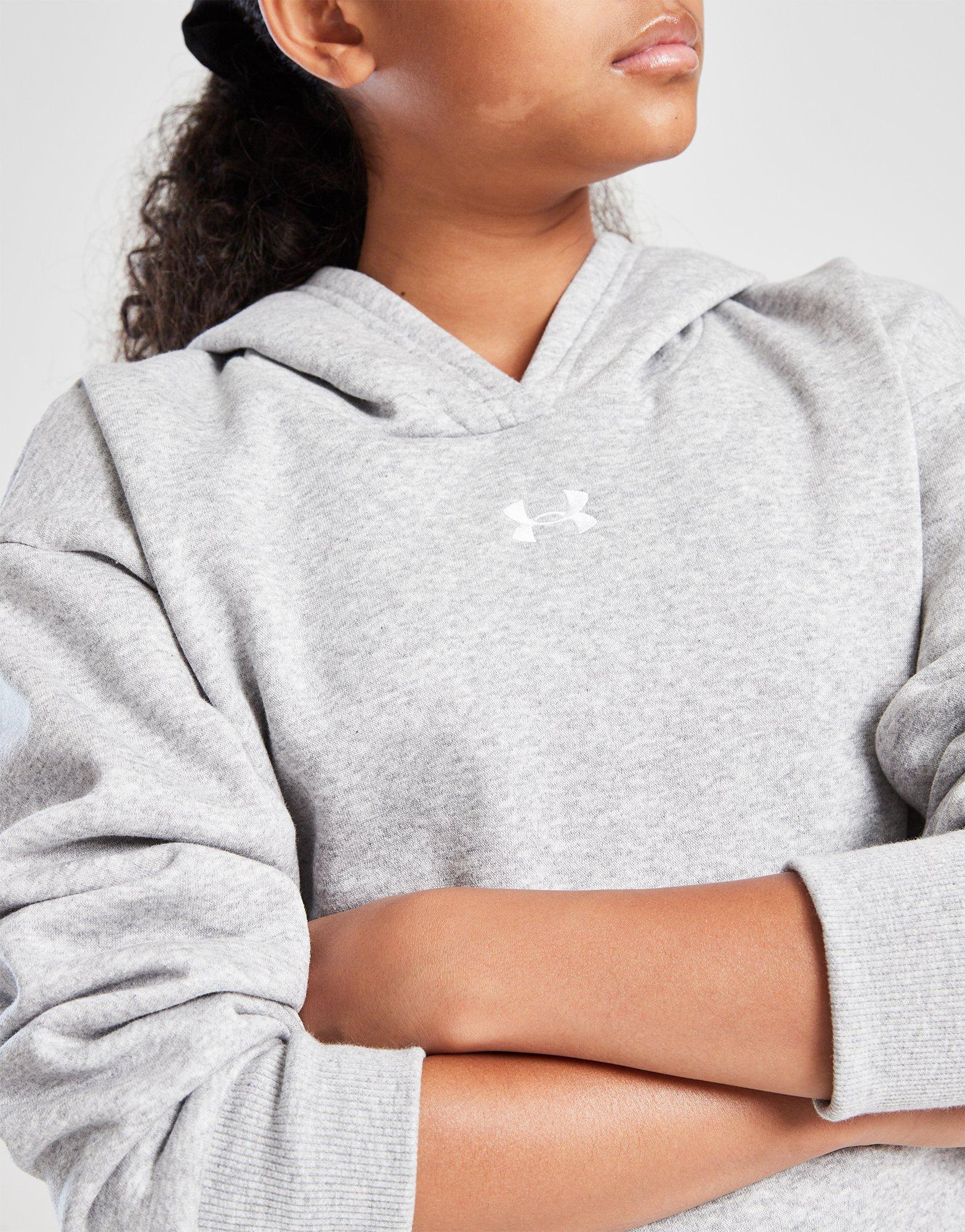 Under Armour Rival Fleece Crop Hoodie für Mädchen