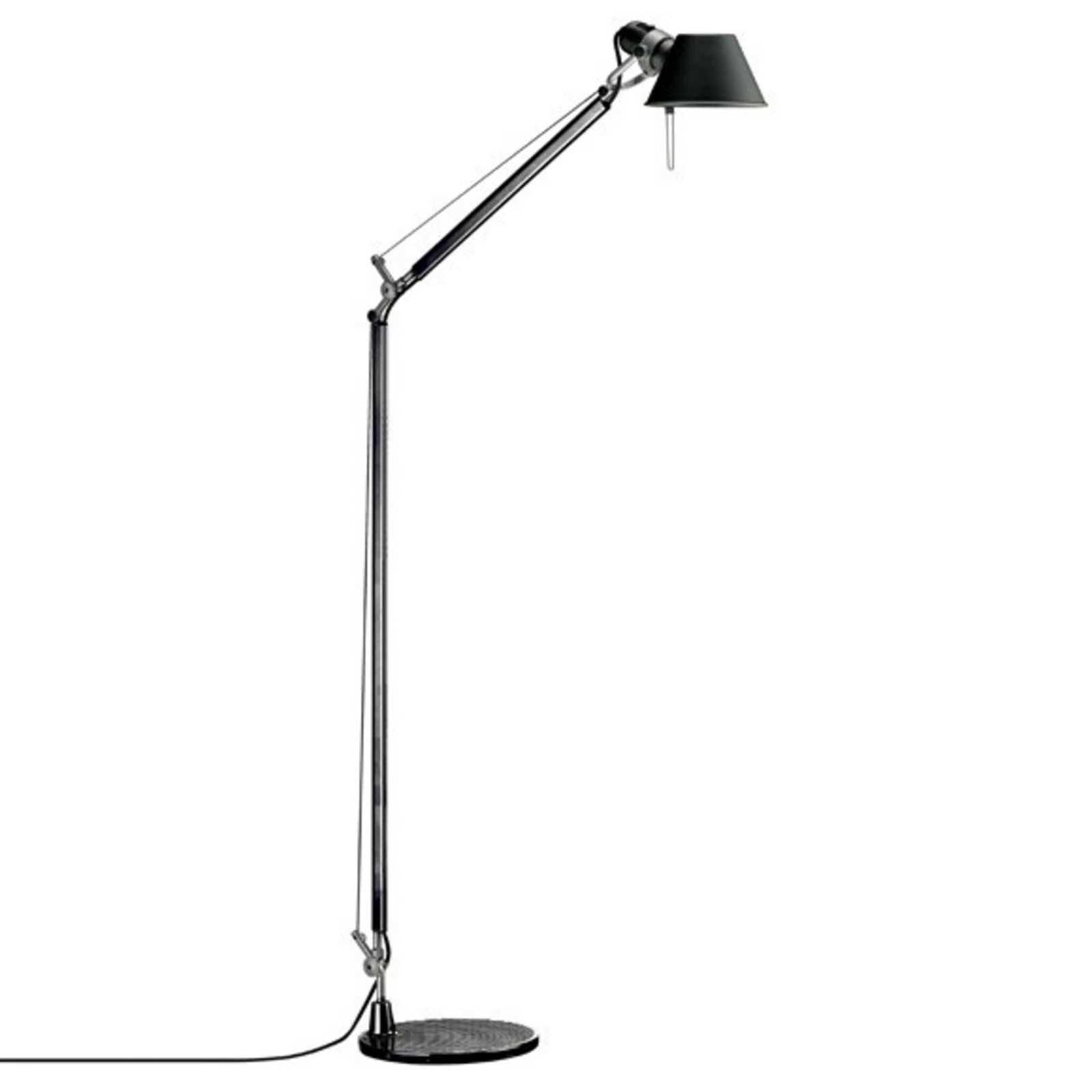 Vloerlamp Tolomeo Lettura zwart
