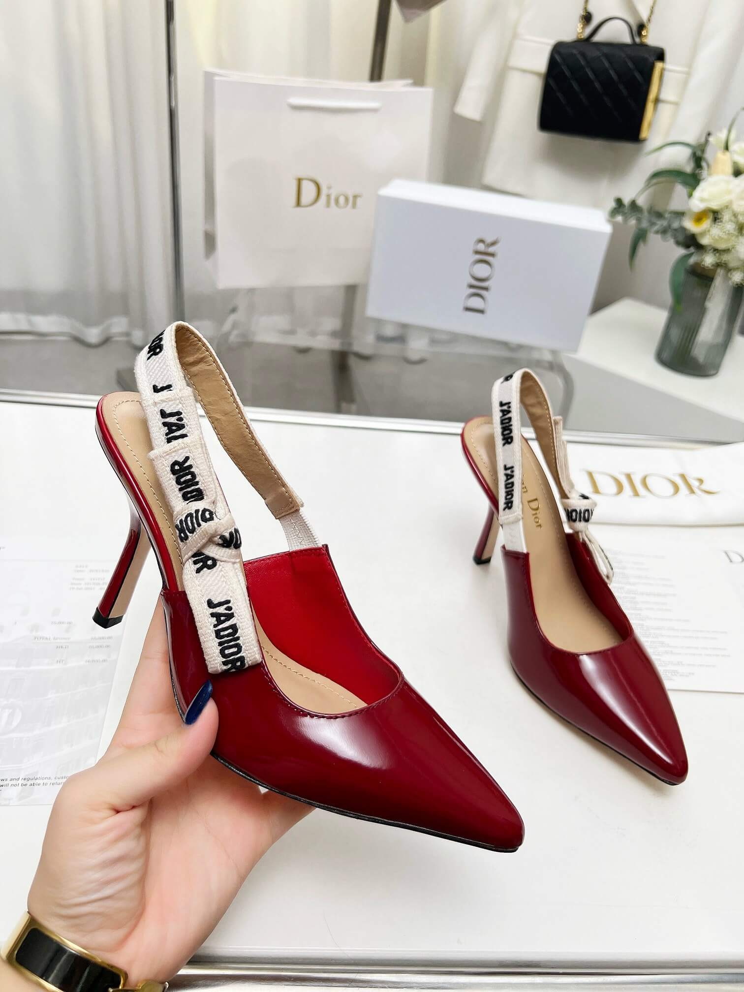 J Adior Slingback Pump - Top Club