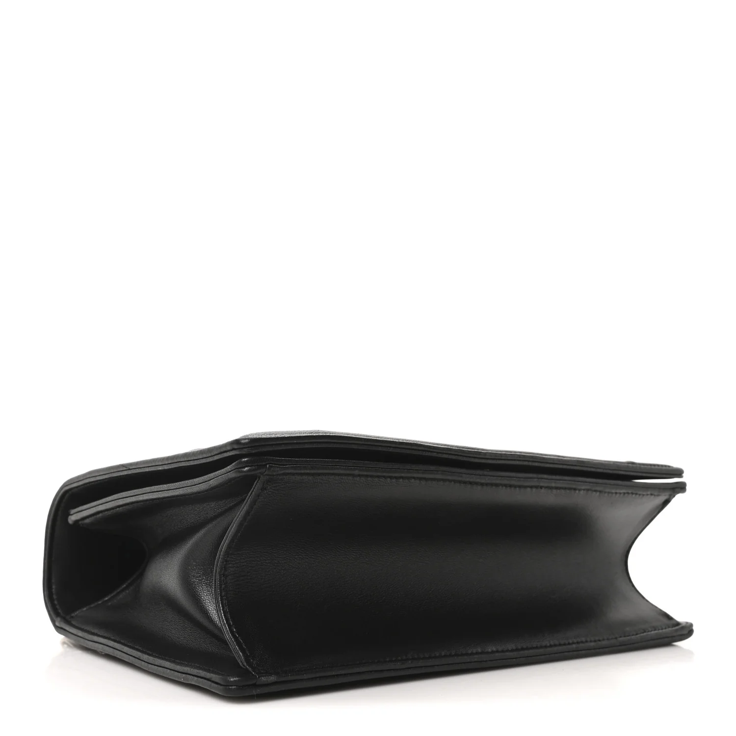 Lambskin Medium Diorama Flap Bag Black - Top Club