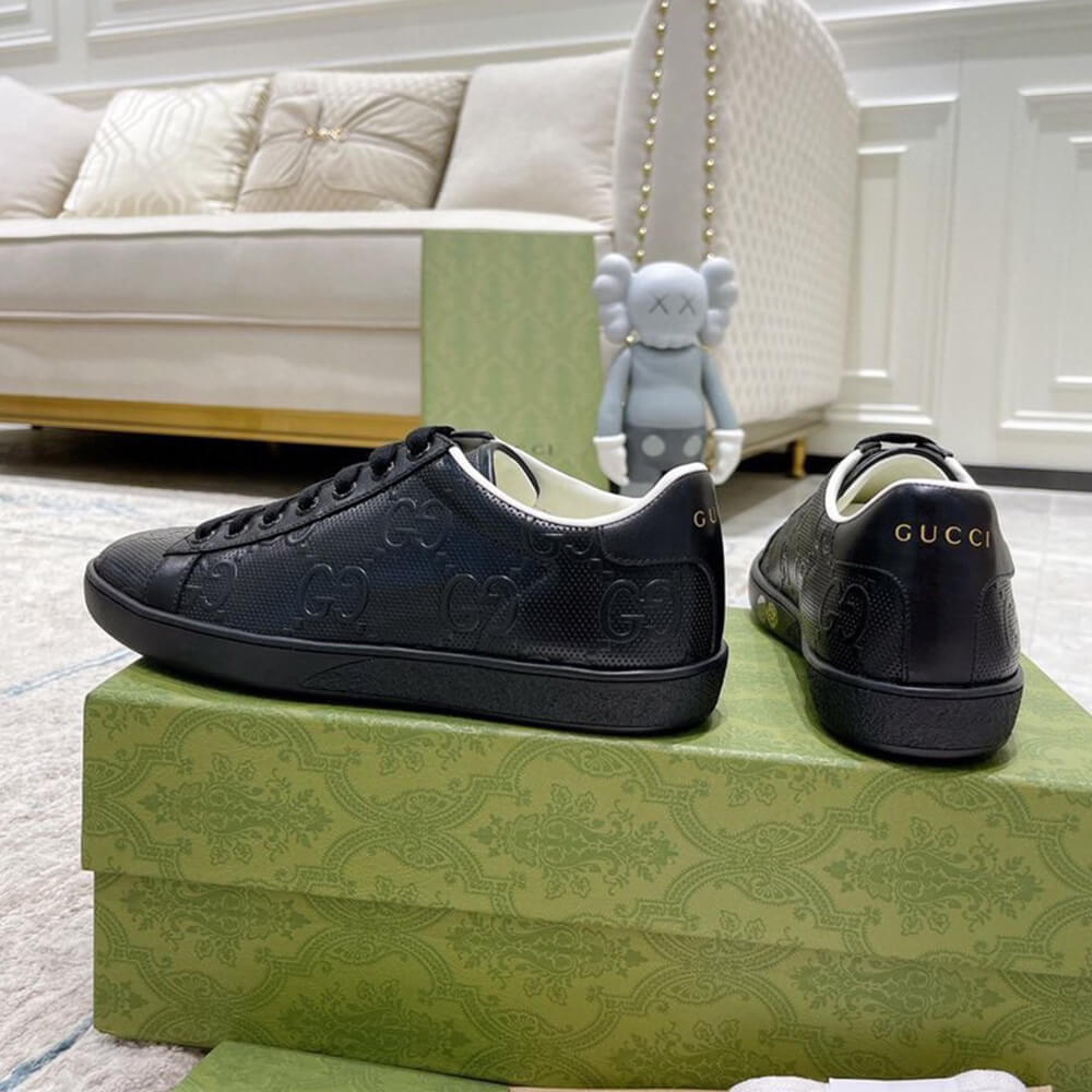 Men s Ace GG embossed sneaker - Top Club