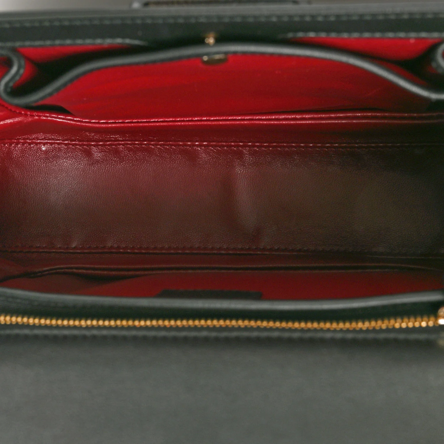 Skipper Calf Web Medium Bamboo 1947 Top Handle Bag Black - Top Club