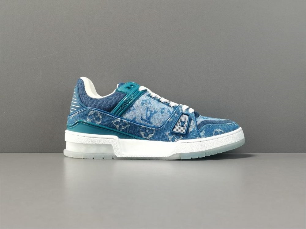 Louis Vuitton Trainer Blue - Sneaker Replica Workshop