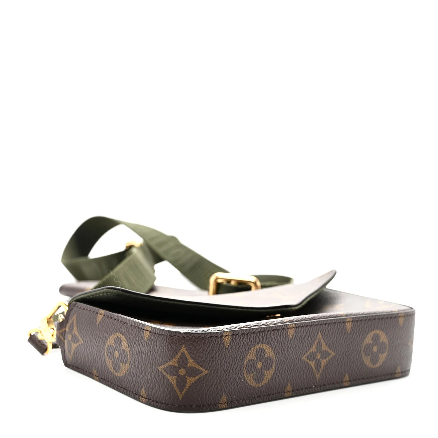 Monogram Felicie Strap & Go Kaki - Top Club