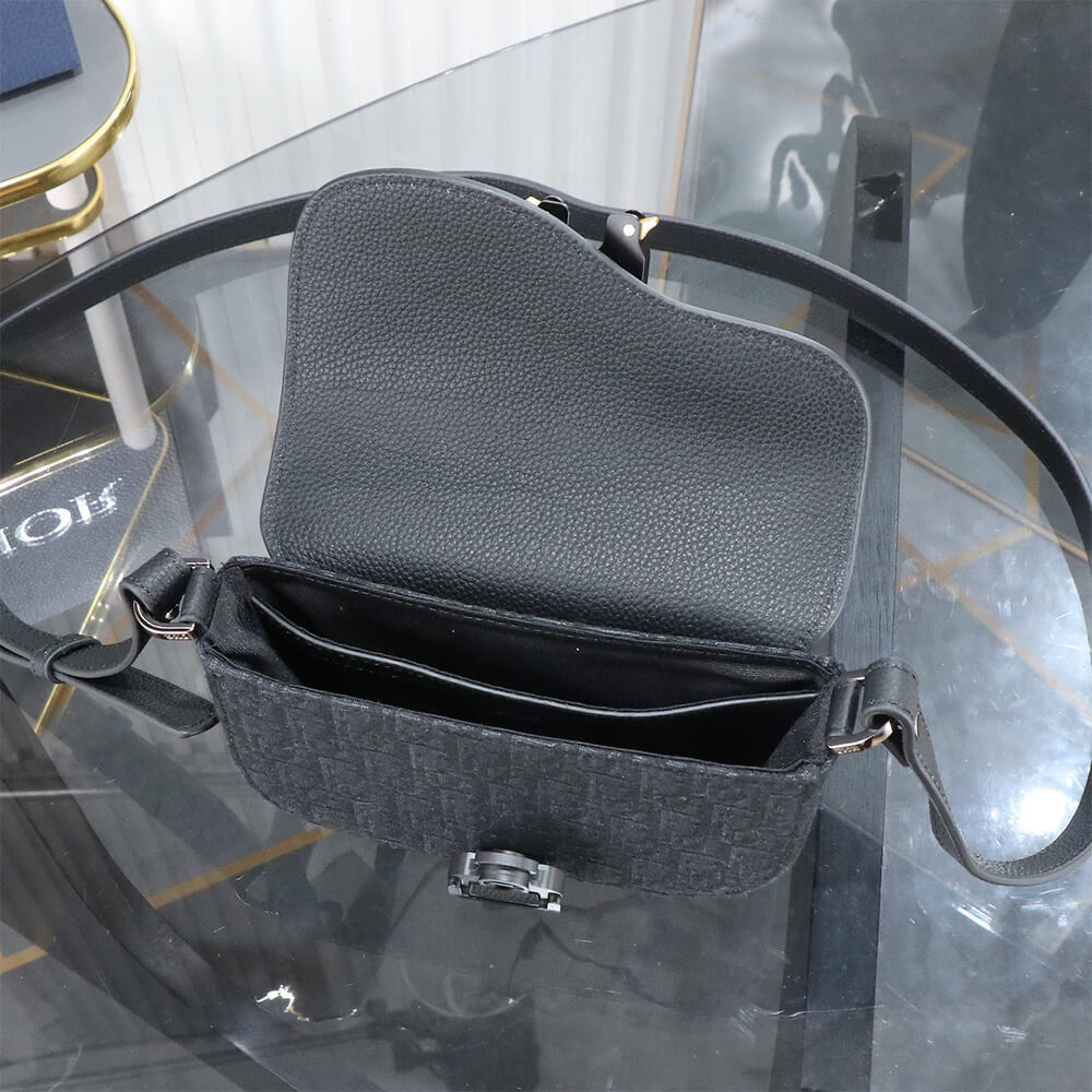 Dior Mini Saddle Messenger Bag with Flap - Top Club