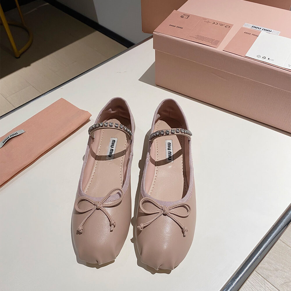 MiuMiu Leather ballerinas - Top Club