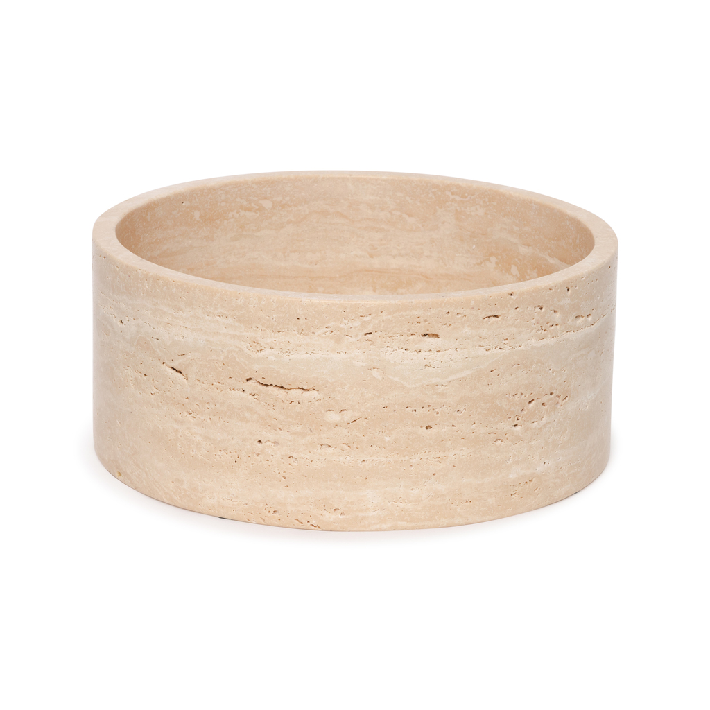 Fruitschaal Travertine