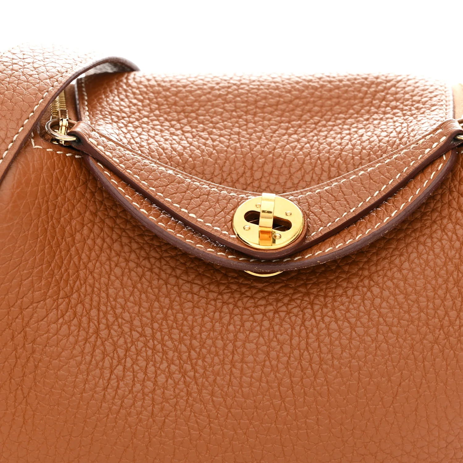 Taurillon Clemence Mini Lindy 20 Gold - Top Club