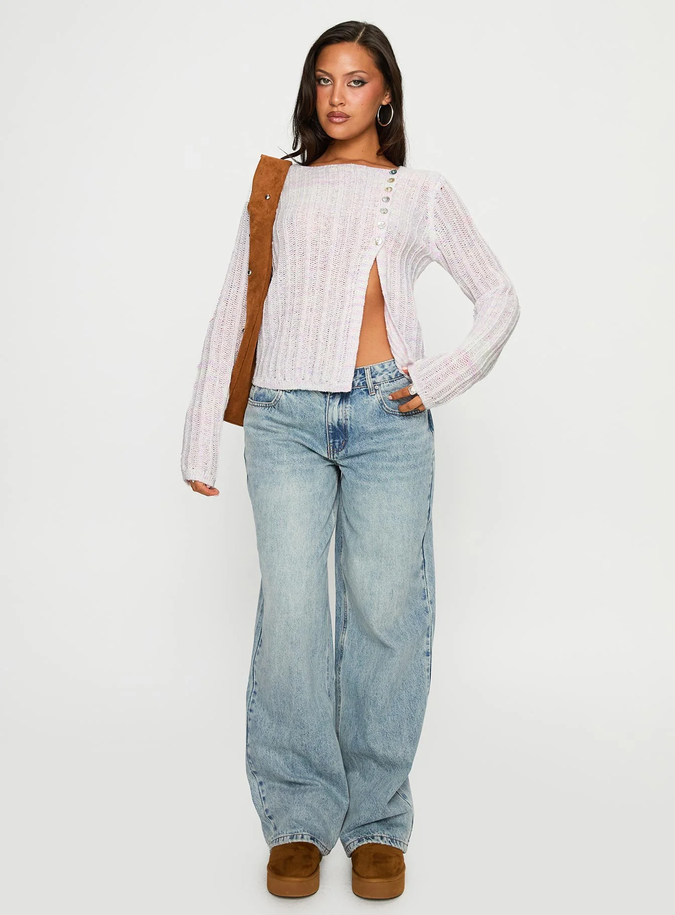 Lenker Knit Jumper Lilac