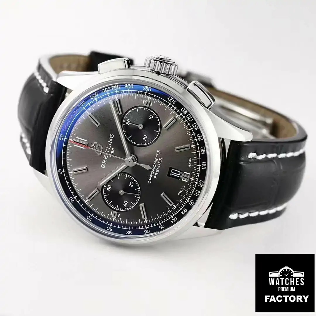 Breitling Premier B01 Chronograph AB0118221B1P1 GF Factory Black Strap