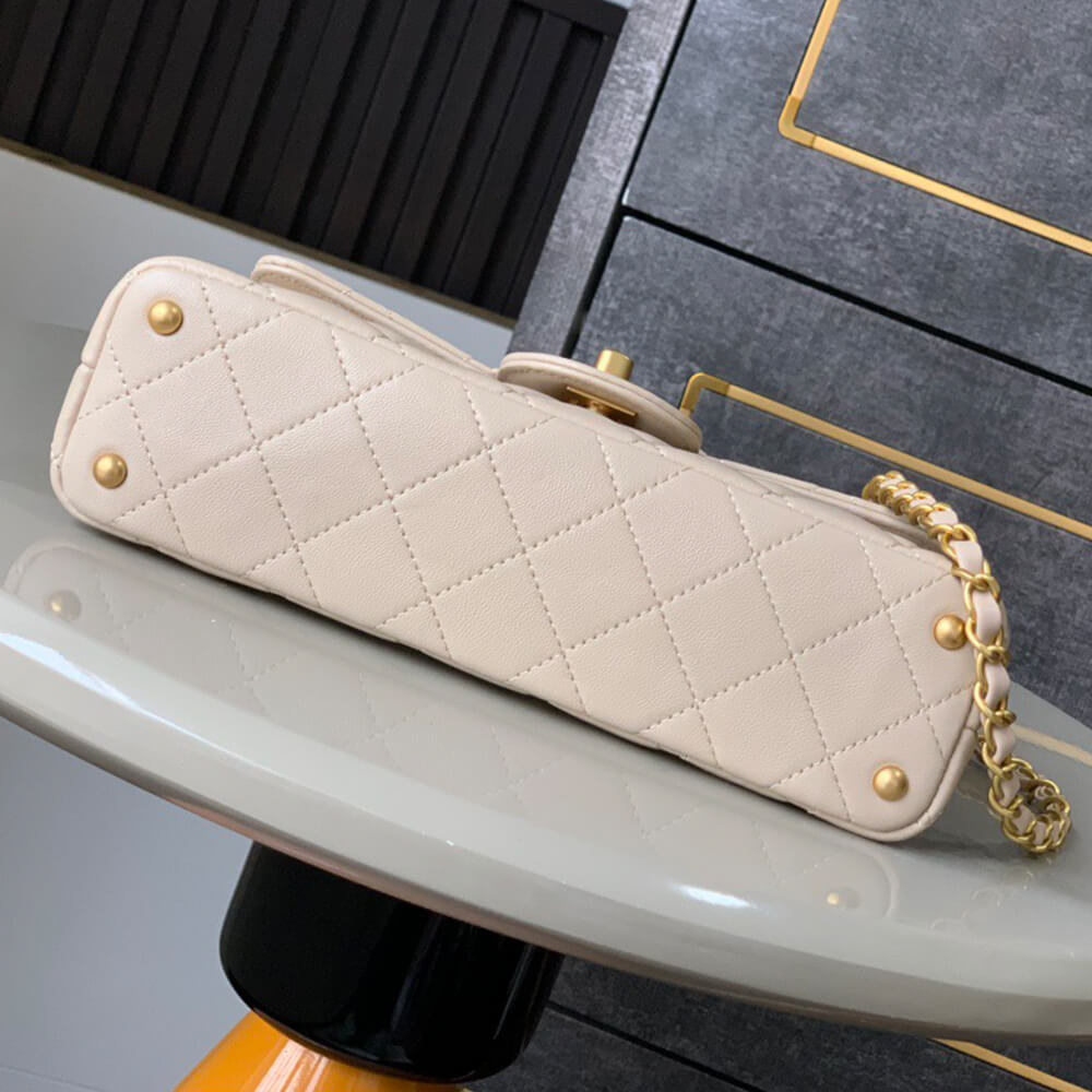 CHANEL Mini Flap Bag with Top Handle(HIGH-END GRADE) - Top Club