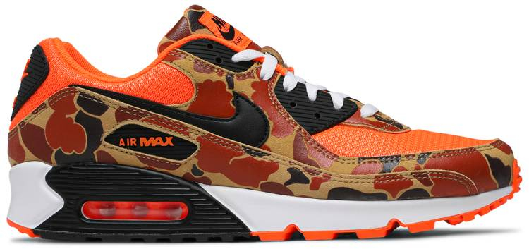 Air Max 90  Orange Camo  CW4039-800 - Sneaker Replica Workshop