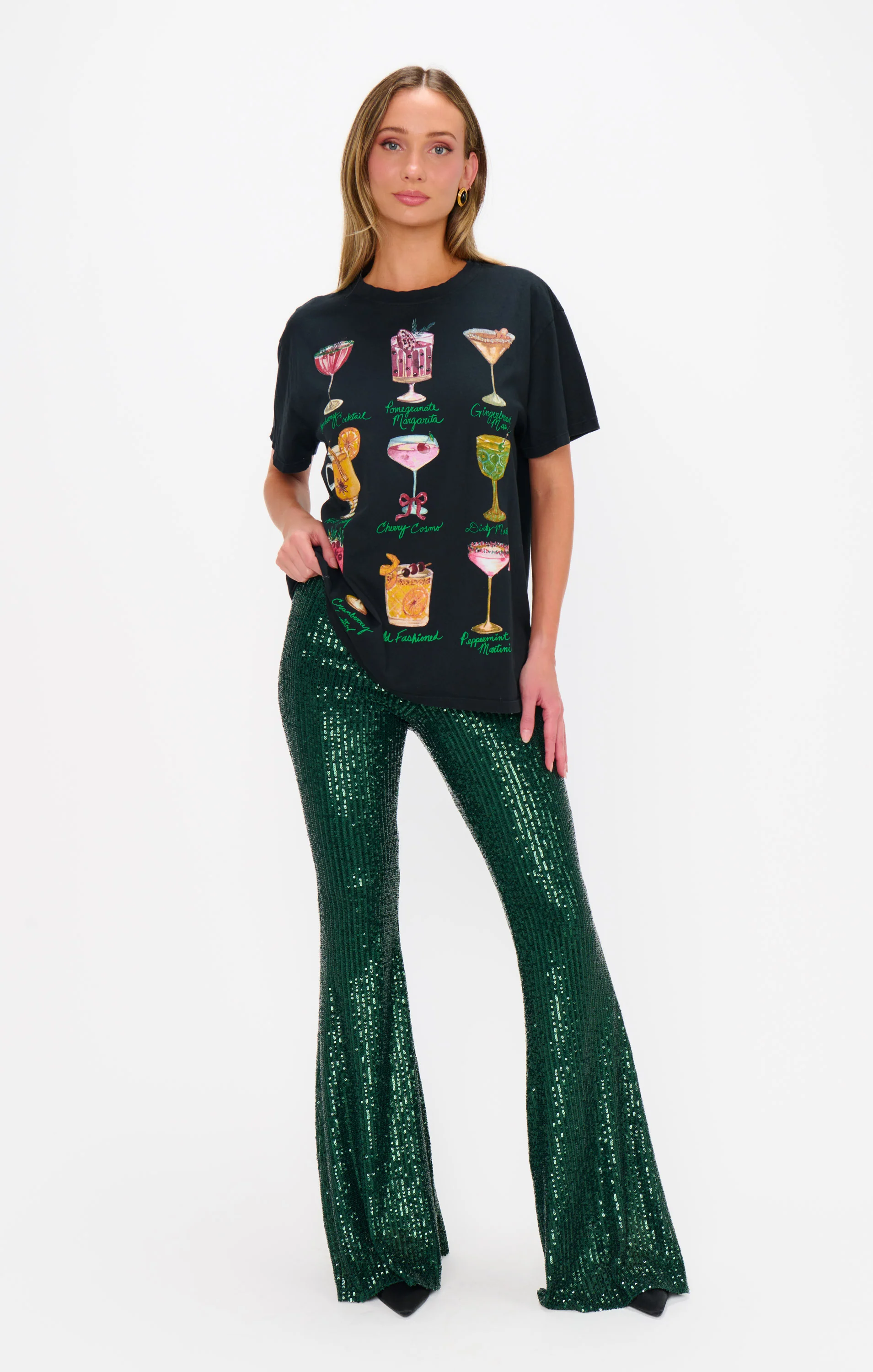Mercury Bells ~ Emerald Sequins