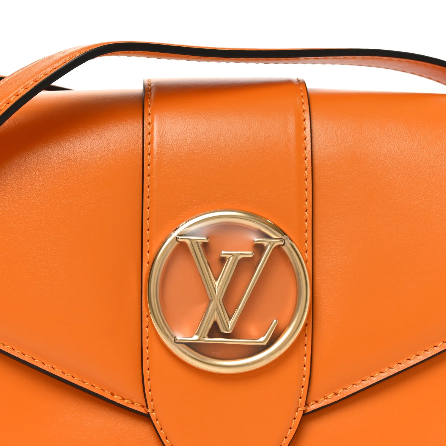 Smooth Calfskin LV Pont 9 Summer Gold - Top Club