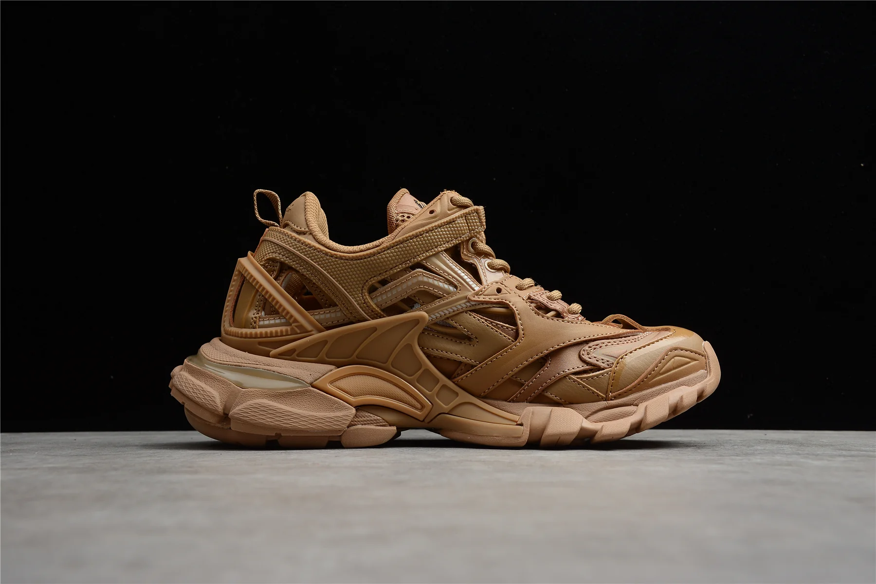Balenciaga Track Sneaker in Camel - Sneaker Replica Workshop