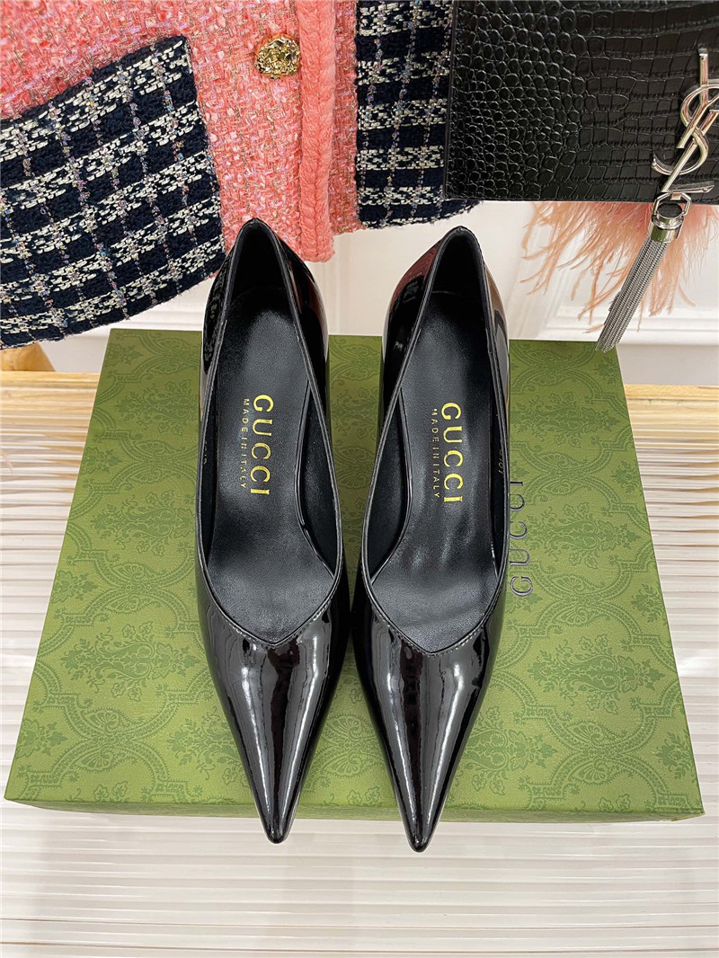gucci metal heel pointed high heels - Sneaker Replica Workshop