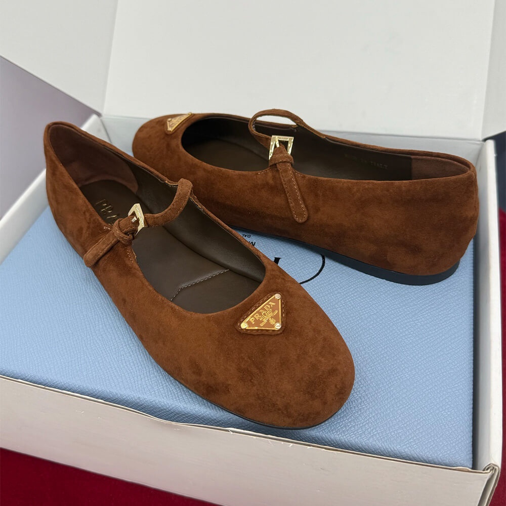 PRADA Suede ballerinas - Top Club