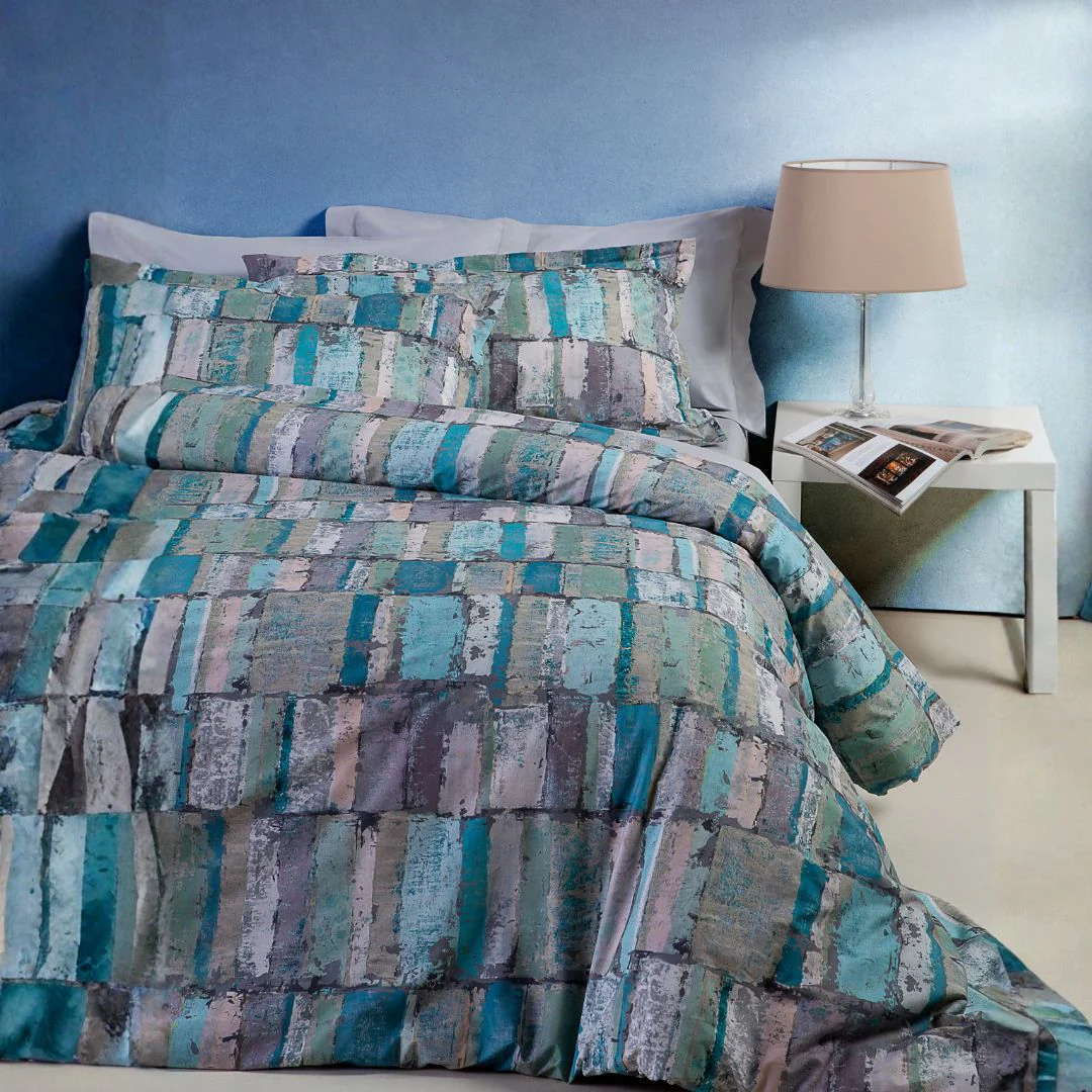 Completo Lenzuola In Percalle Mood Matrimoniale