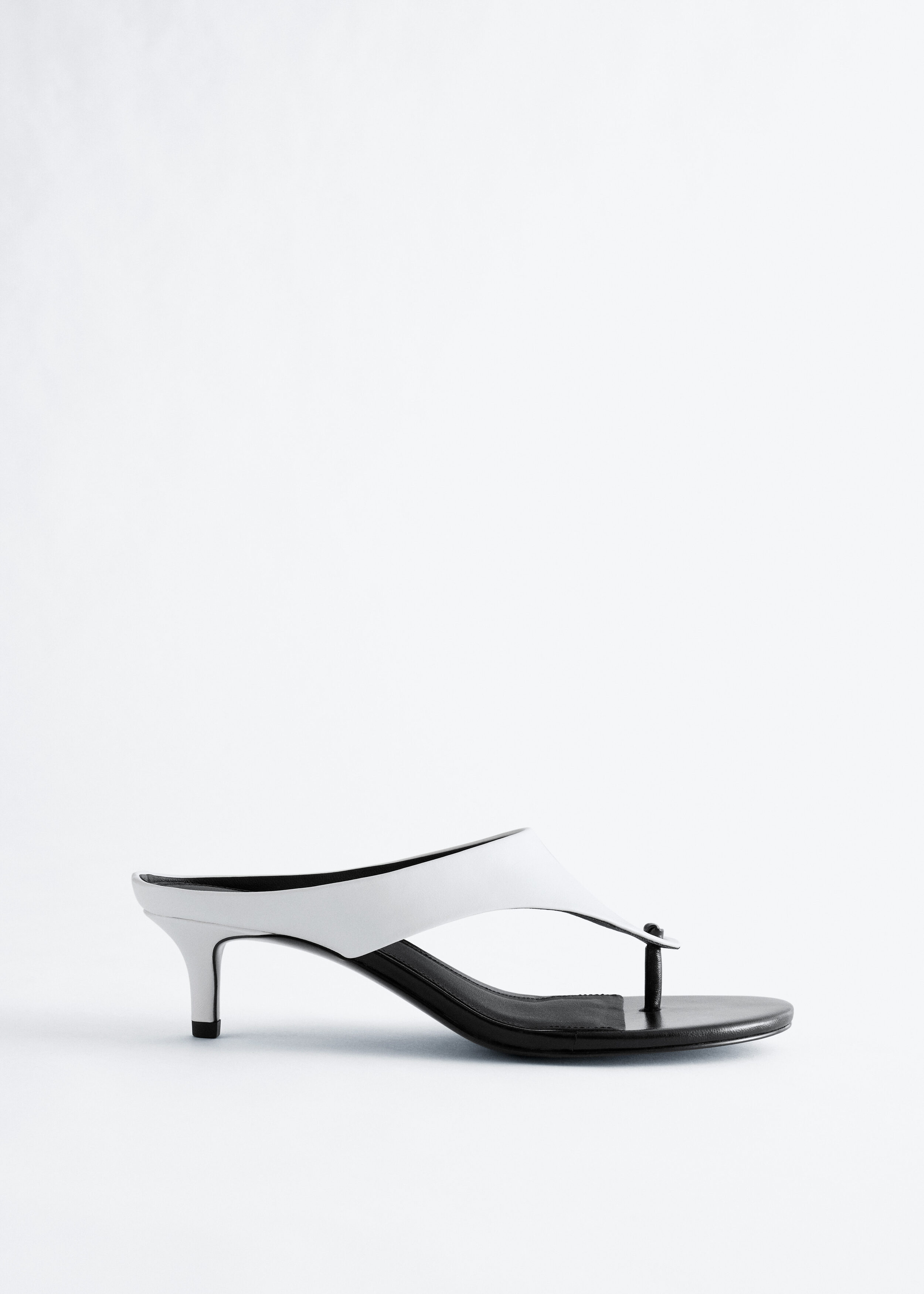 & Other Stories LEATHER KITTEN HEELS