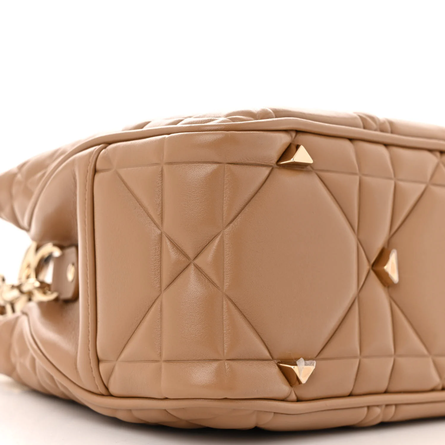Calfskin Cannage Small The Lady 95.22 Beige - Top Club