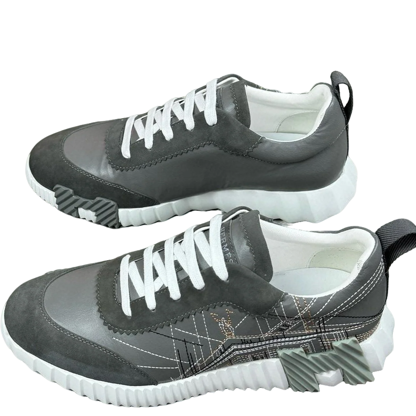 Hermes Men's Sneakers Luxury Leather Fashion Sneakers - Sneaker Replica Workshop