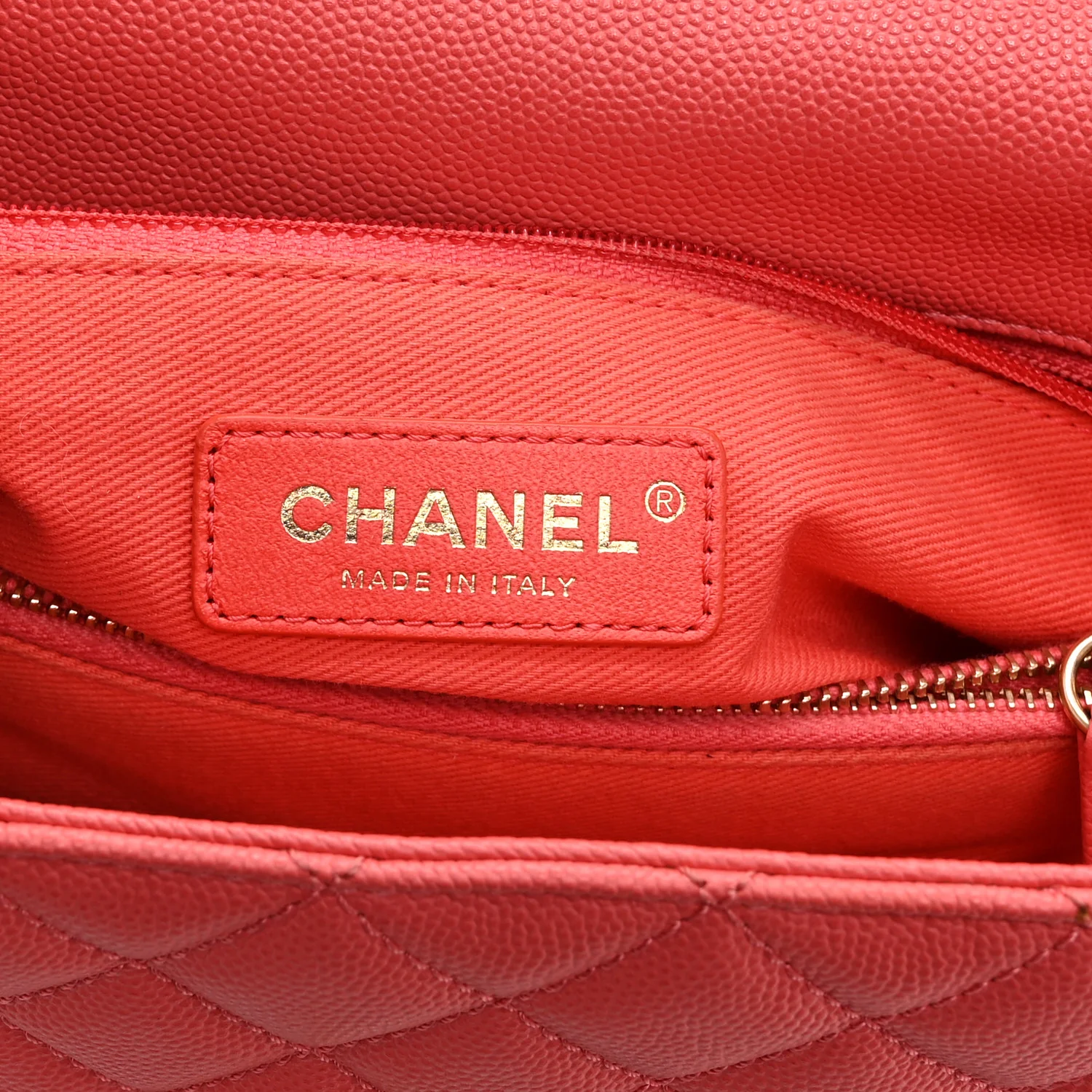 Caviar Quilted Small Coco Handle Flap Pink - Top Club