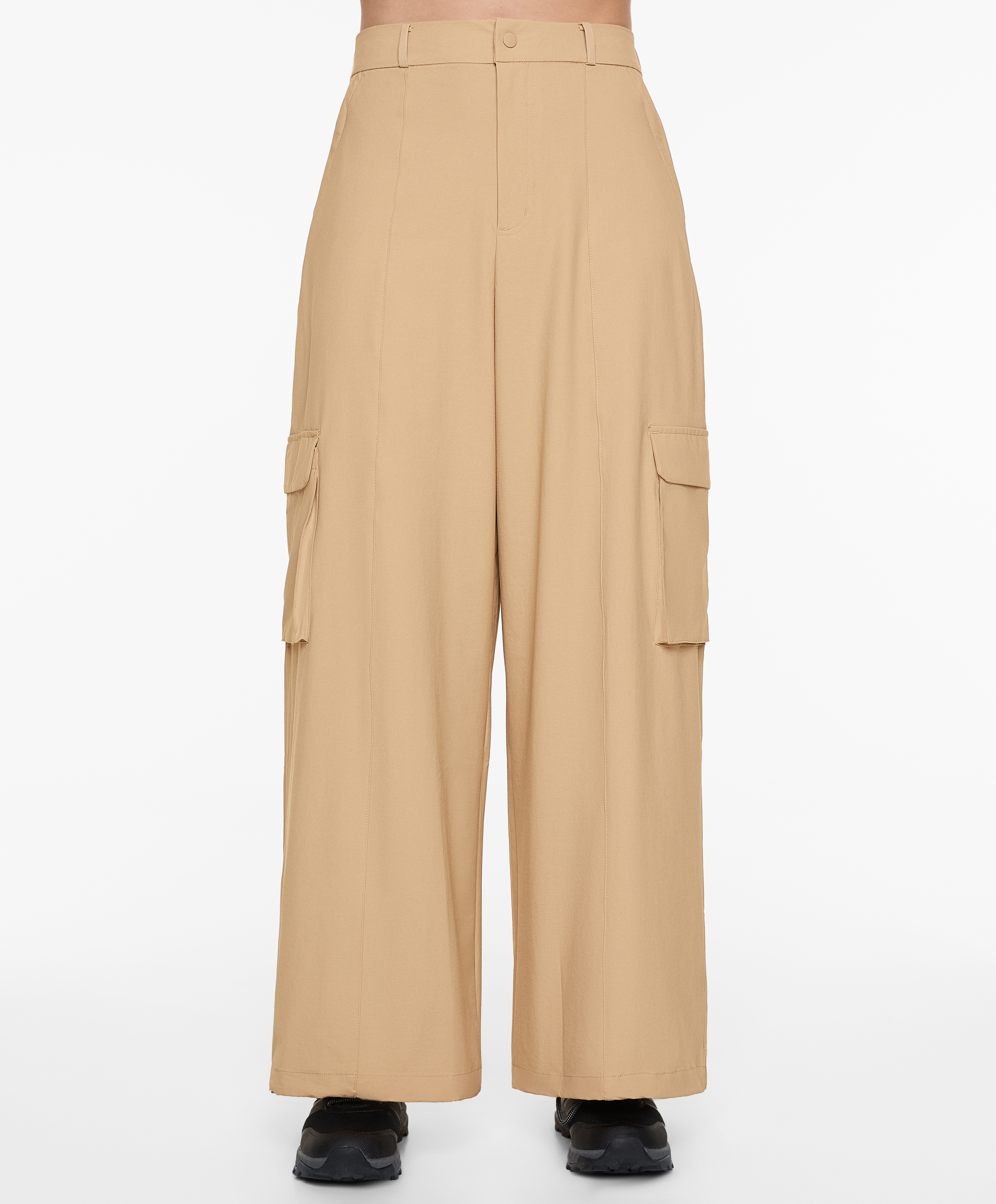OYSHO Wide-leg cargo trousers