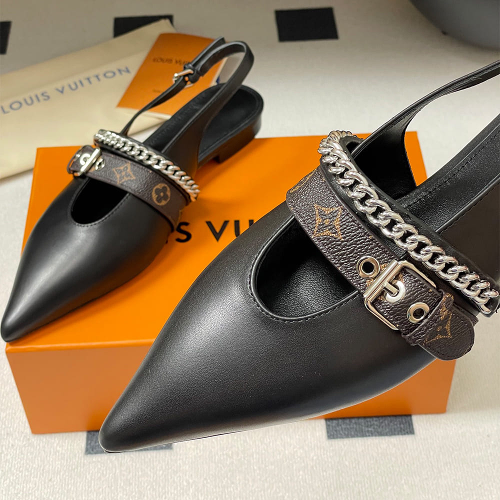 LV Vibe slingback ballet flats - Top Club