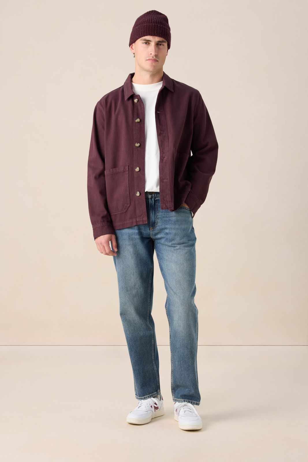 Donkerbruin workwear jack