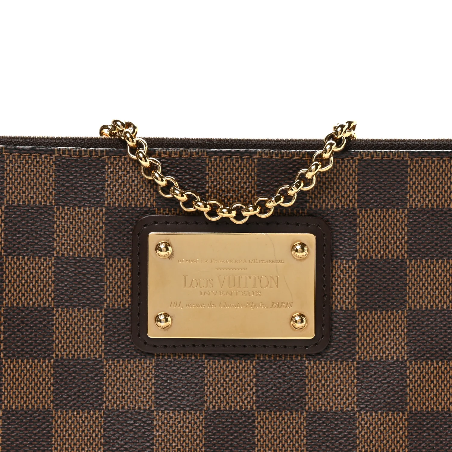 Damier Ebene Eva Clutch - Top Club