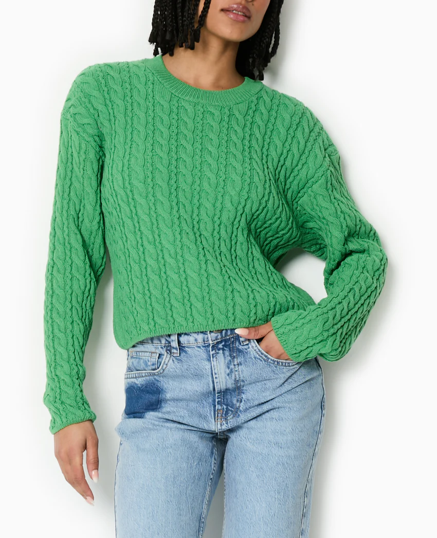 Pimkie Pull en maille torsadée
