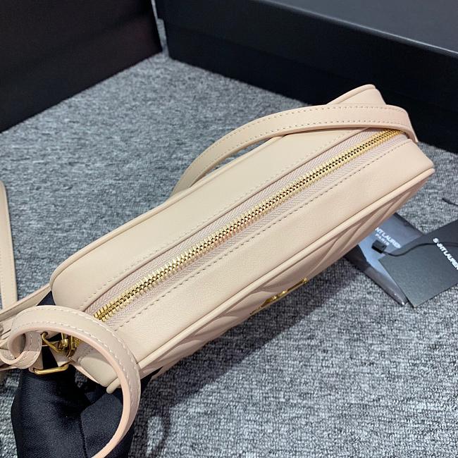 YSL LouLou Camera Bag 23 Beige Gold 23x16x6cm - Top Club