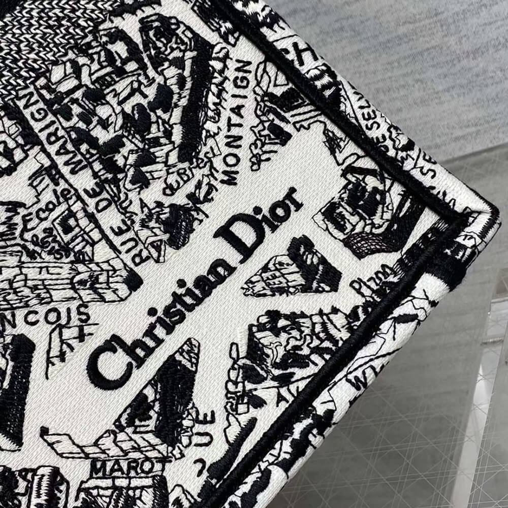 LARGE DIOR BOOK TOTE - Top Club