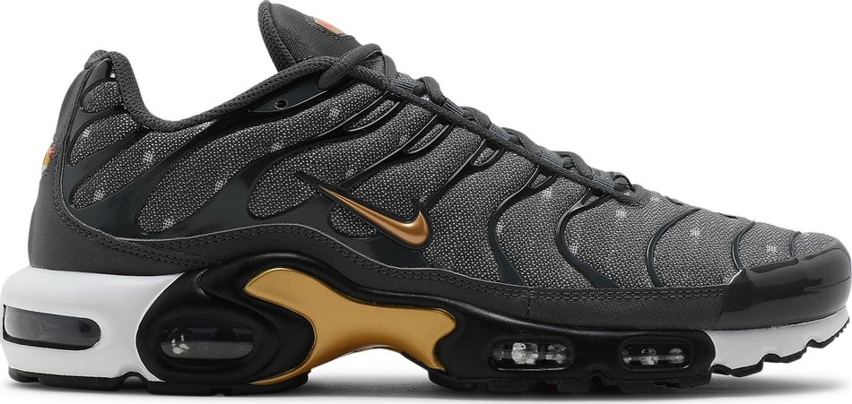 Air Max Plus SE  Iron Grey Metallic Gold  DM7570-002 - Sneaker Replica Workshop