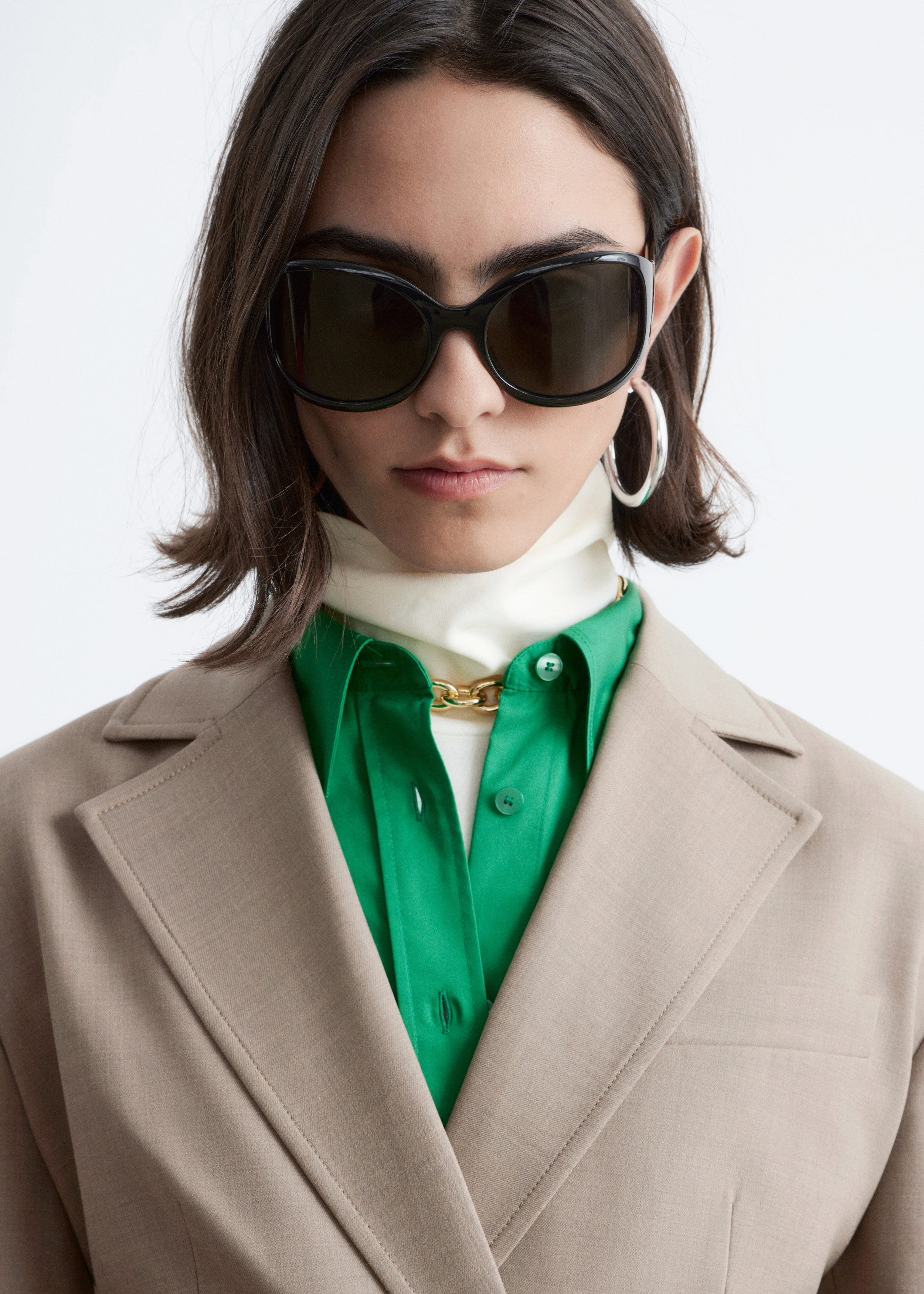 & Other Stories TAPERED WOOL BLAZER