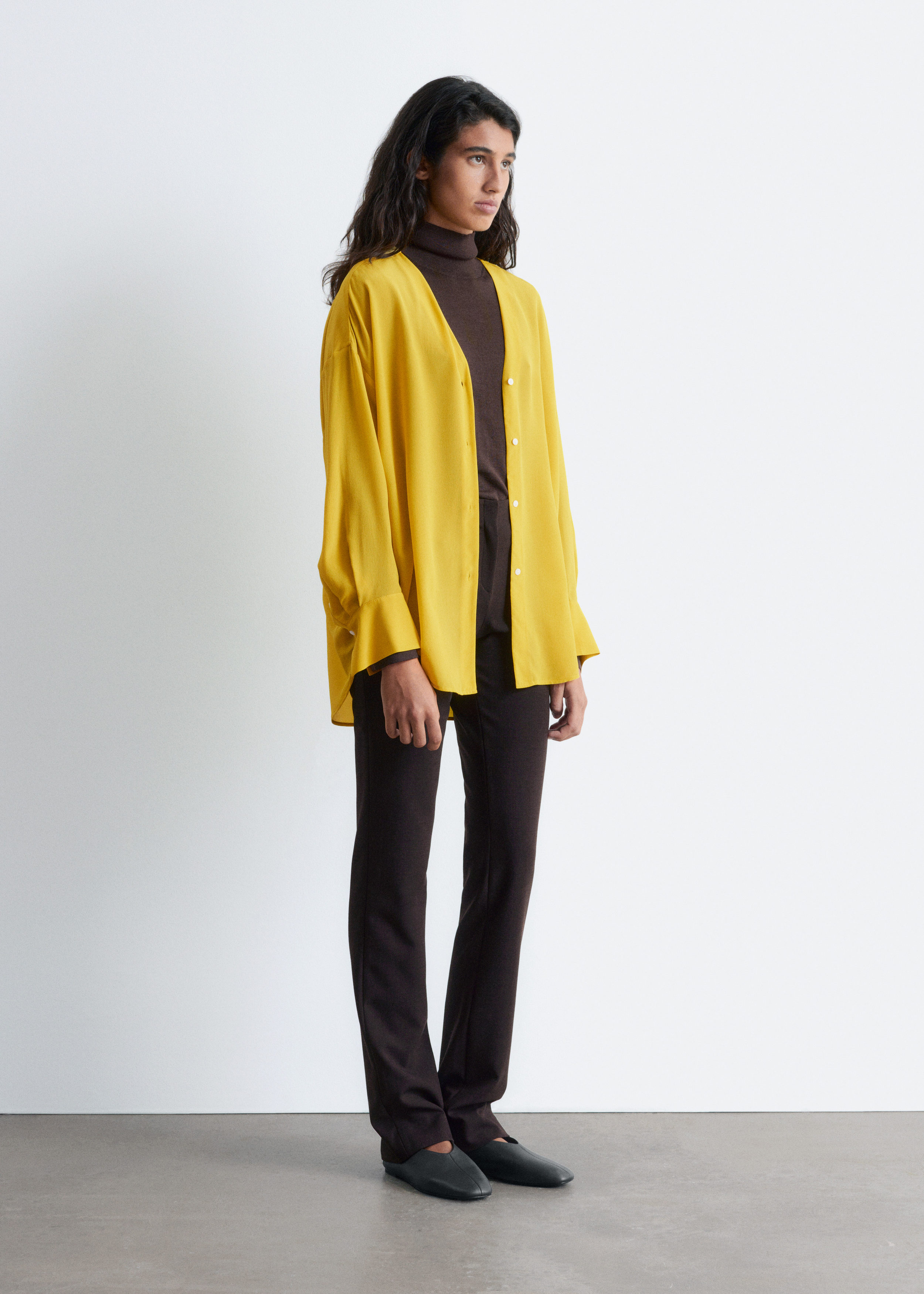 & Other Stories TAILORED SLIM-LEG TROUSERS