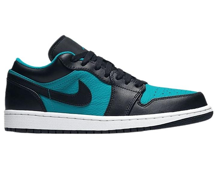 Air Jordan 1 Low LT Blue Black Green 553558-026 - Sneaker Replica Workshop