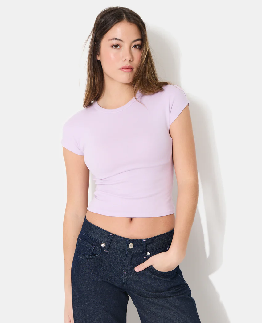 Pimkie T-shirt ajusté manches raccourcies
