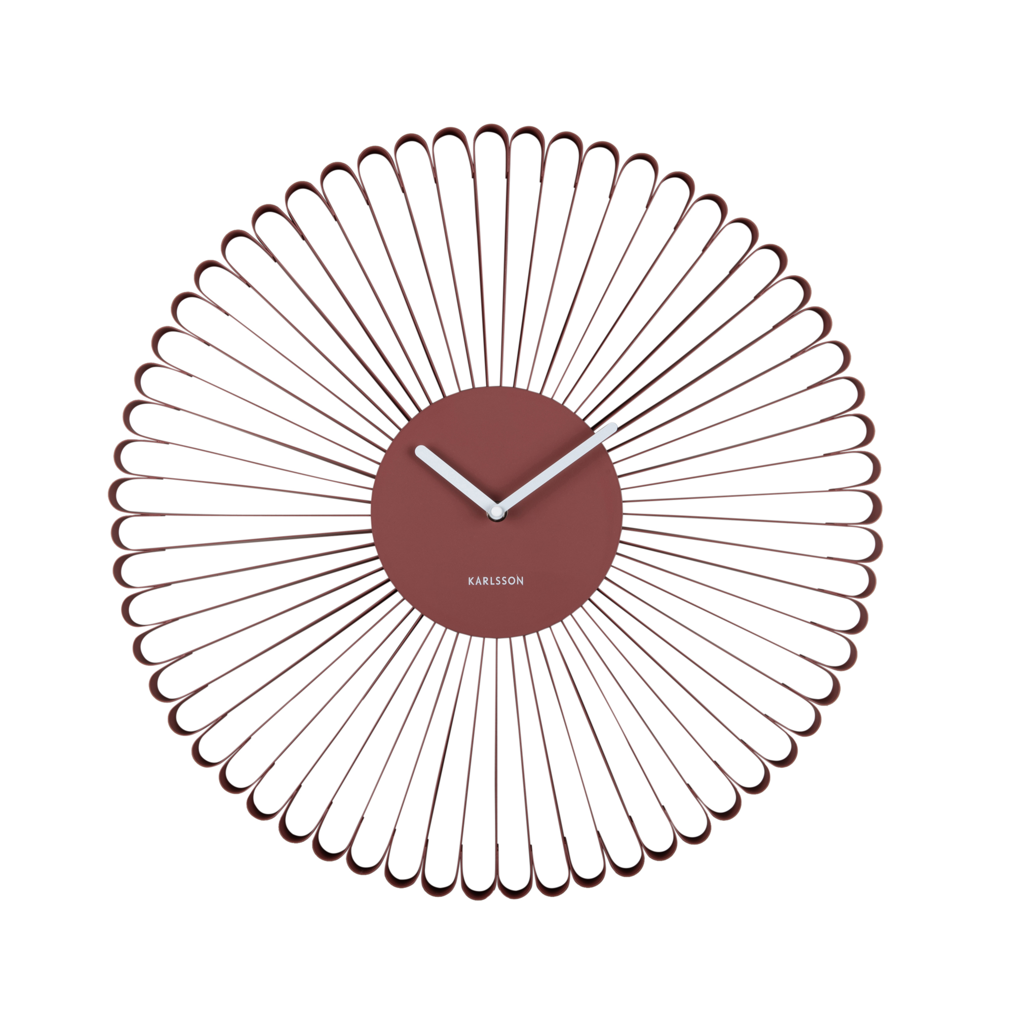 Wandklok Cascara Rode oker