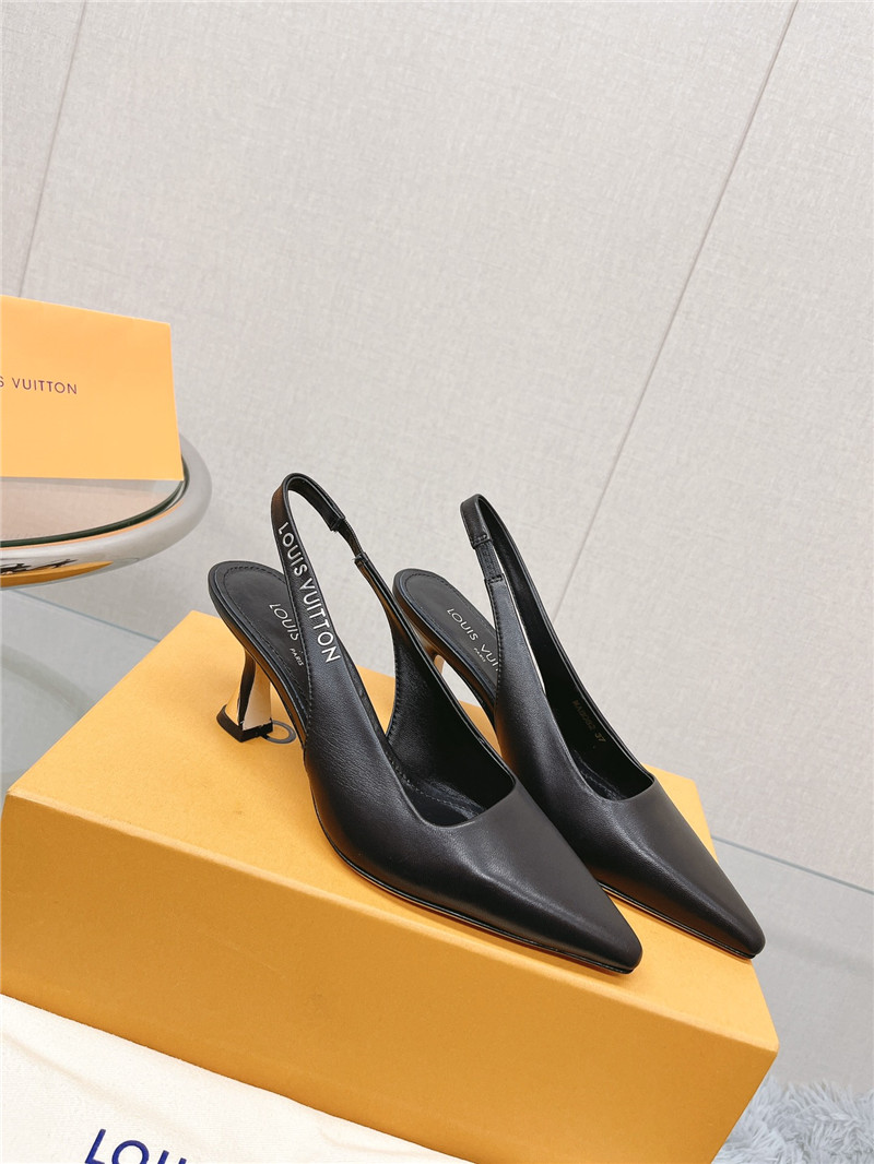 louis vuitton LV early spring new slingback high heels - Sneaker Replica Workshop