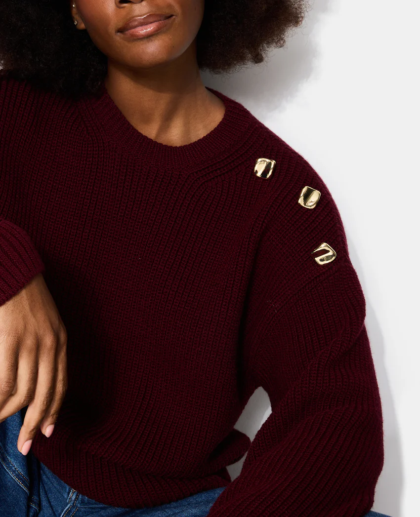 Pimkie Pull oversize avec écharpe amovible