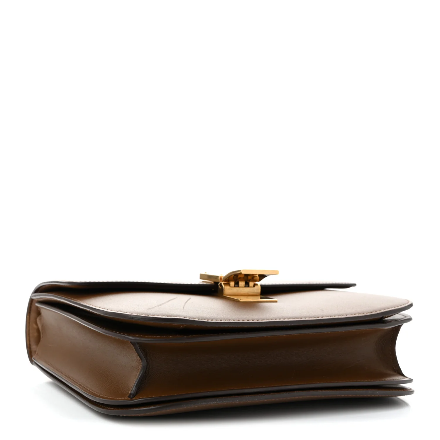Box Calfskin Medium Classic Box Flap Bag Camel - Top Club