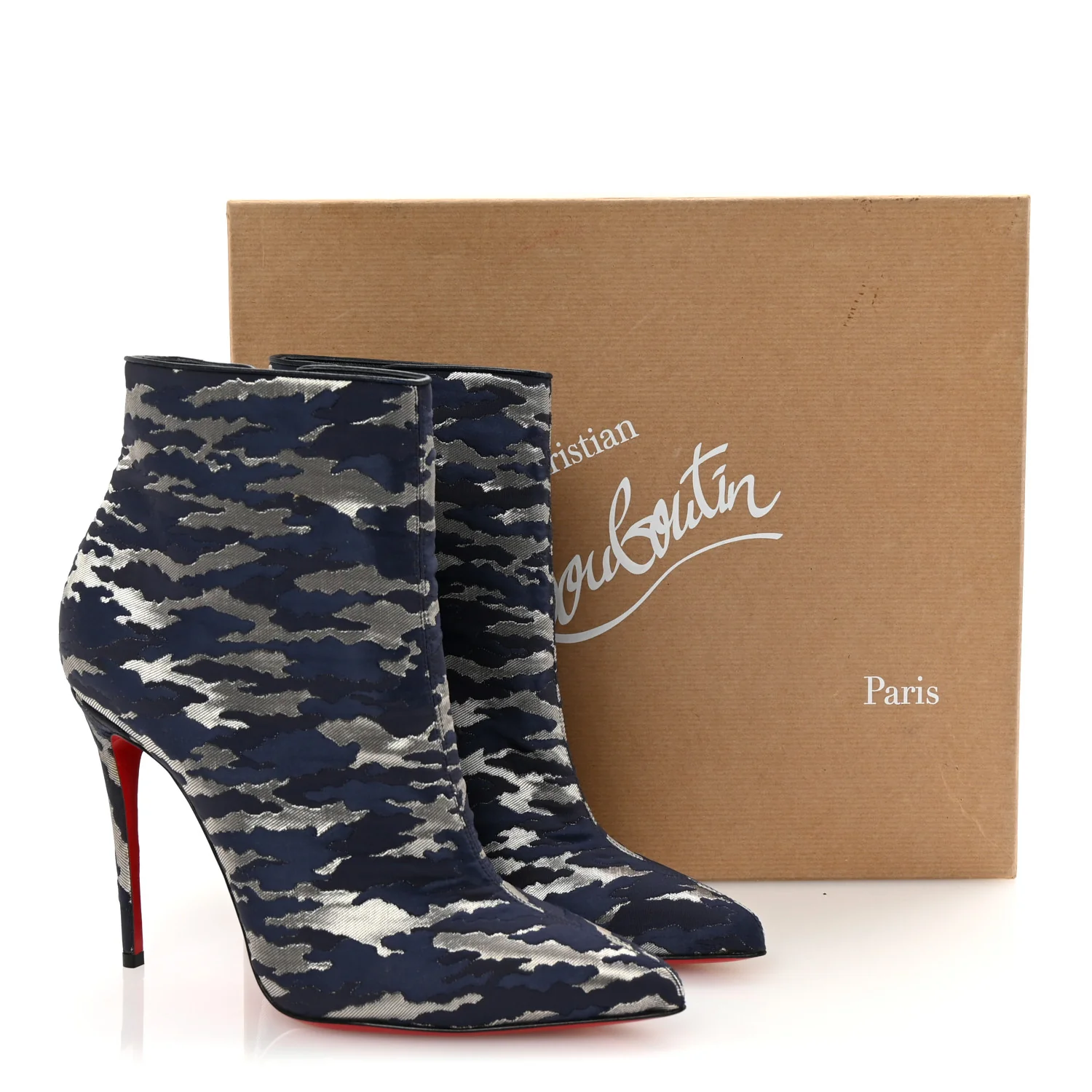Jacquard Camouloubi So Kate Booty 100 Ankle Boots 39.5 Bavarios - Top Club