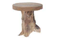 Stool teak natural