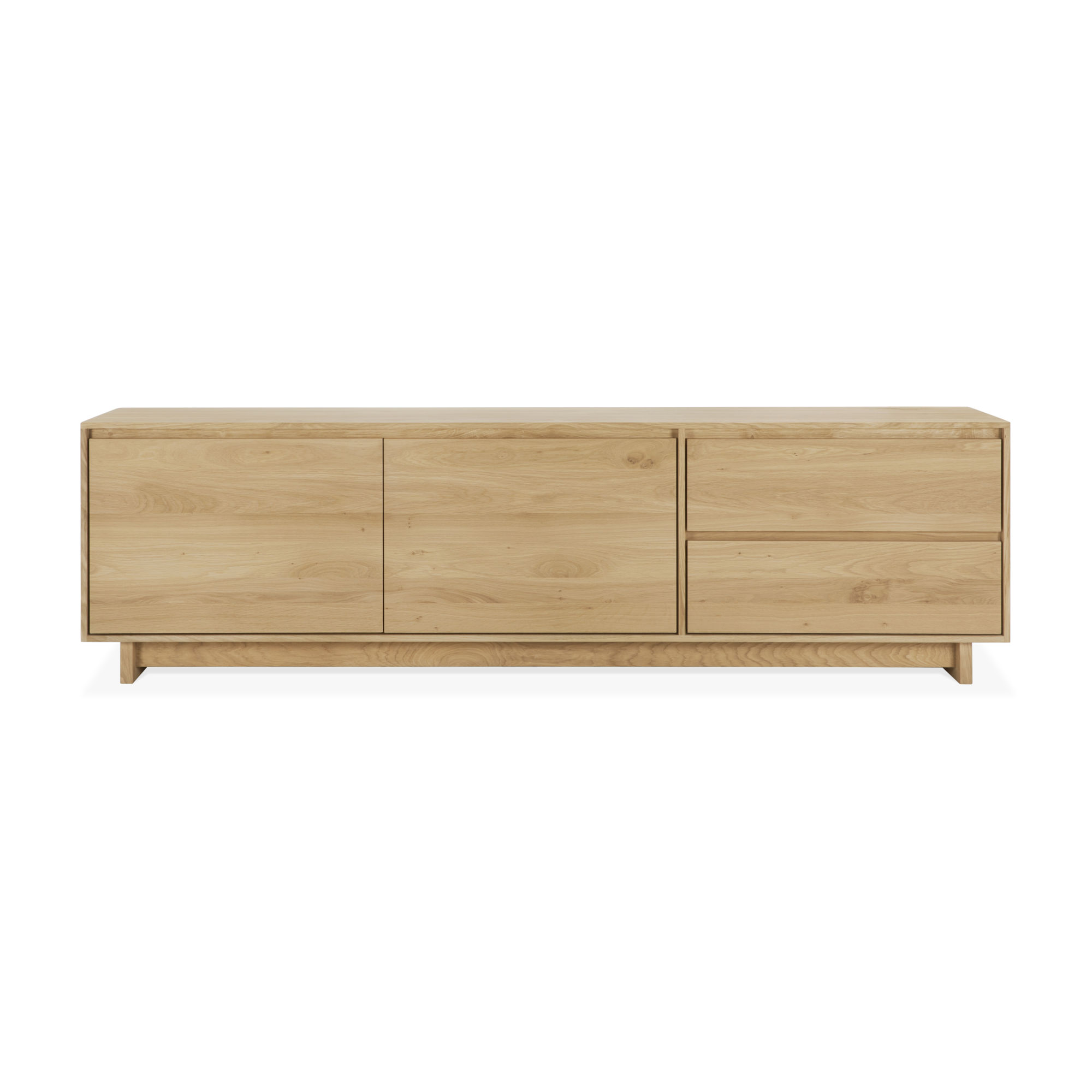 Tv-meubel Wave eiken 210 cm