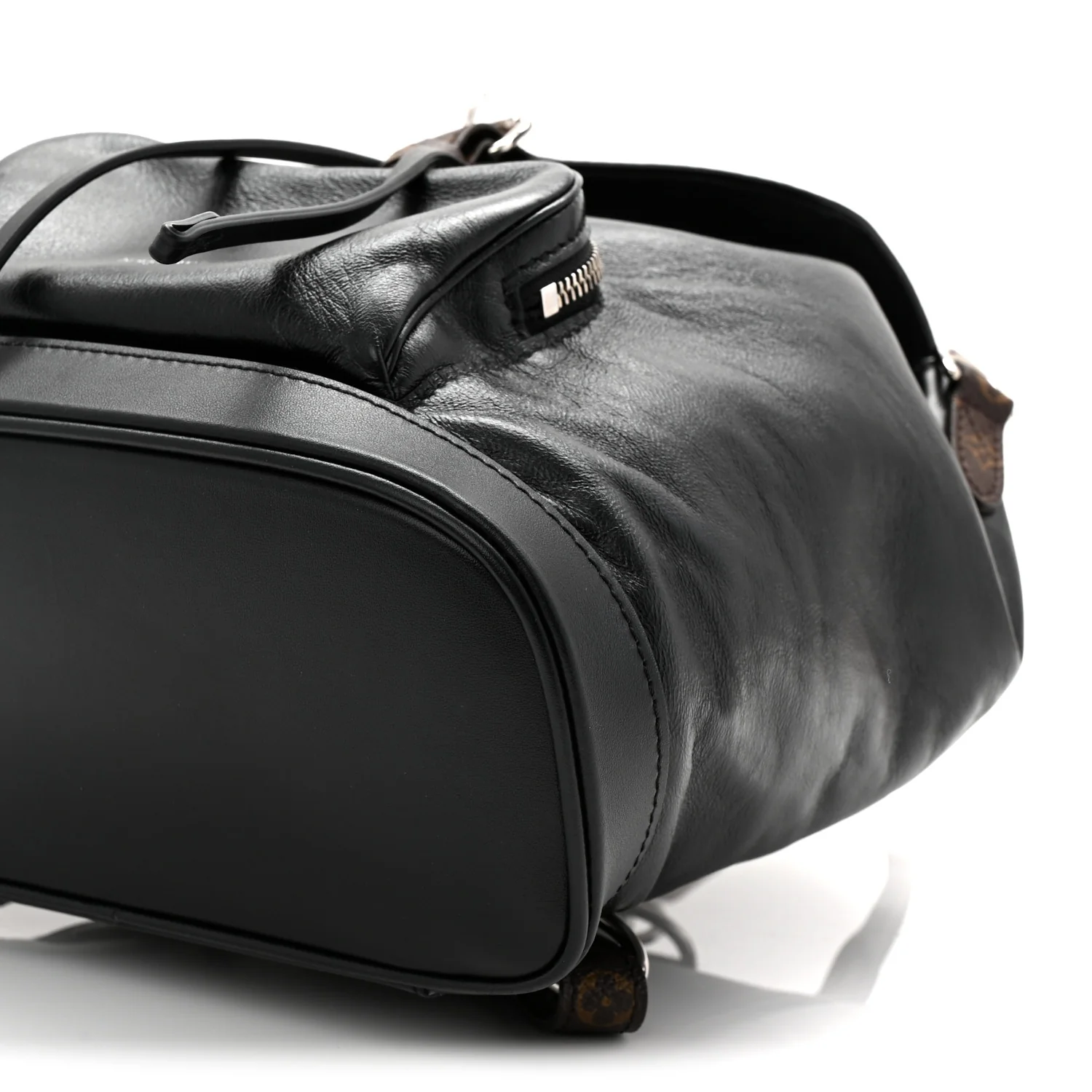 Lambskin Monogram Montsouris Vibe PM Black - Top Club