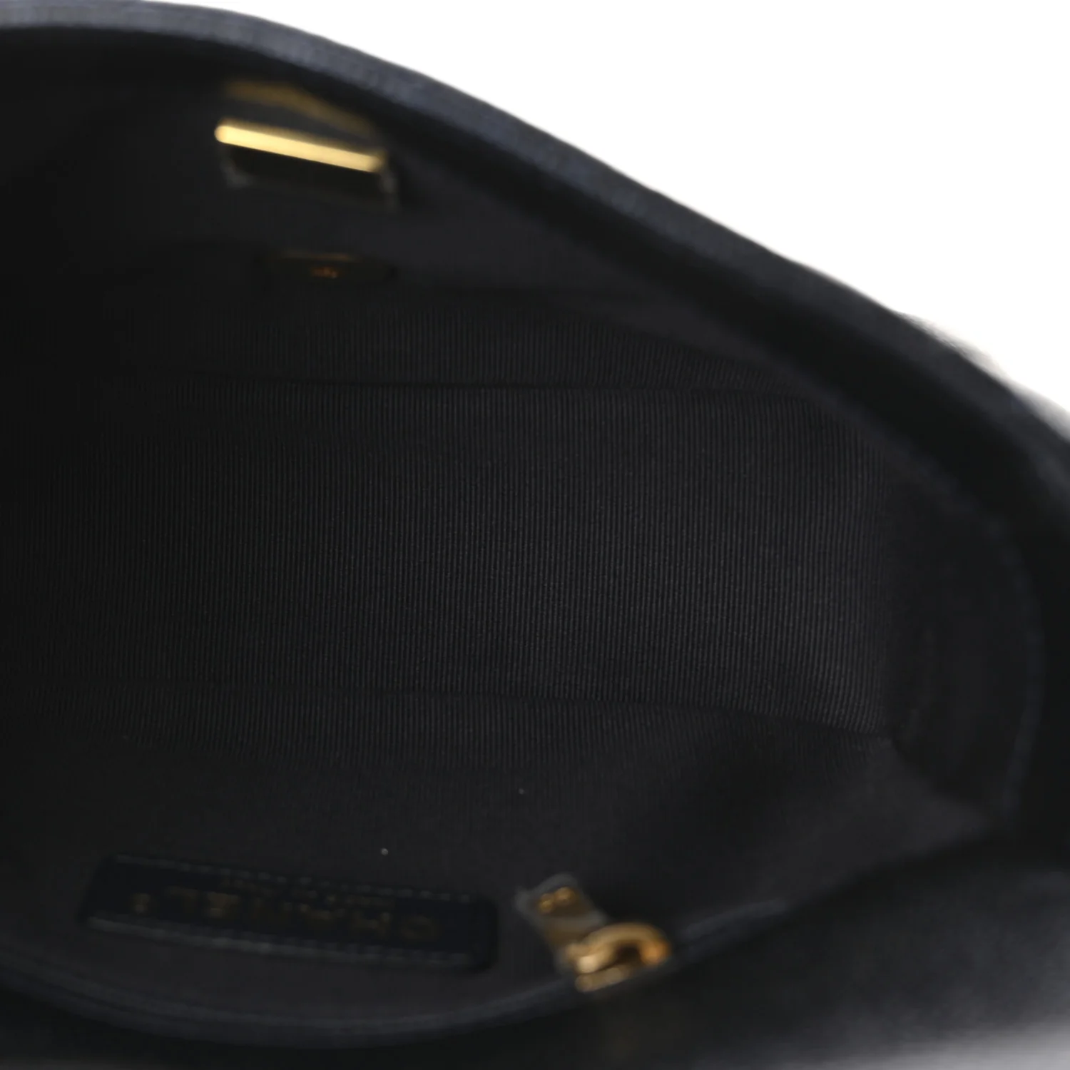 Iridescent Caviar Quilted Mini My Perfect Flap Black - Top Club