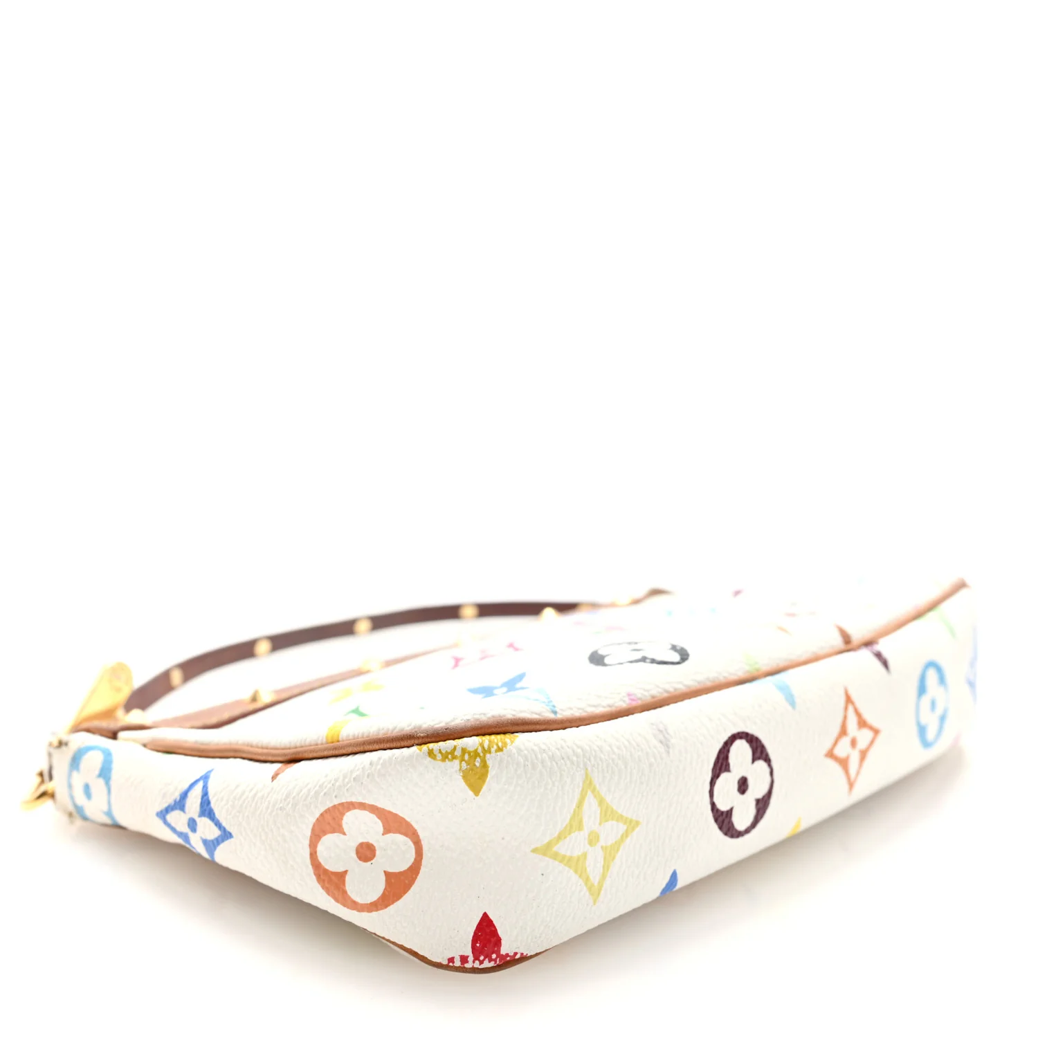 Monogram Multicolor Pochette Accessories White - Top Club